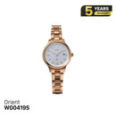 Đồng hồ năng lượng mặt trời nữ Orient iO Natural & Plain RN-WG0419S - Nhận Order