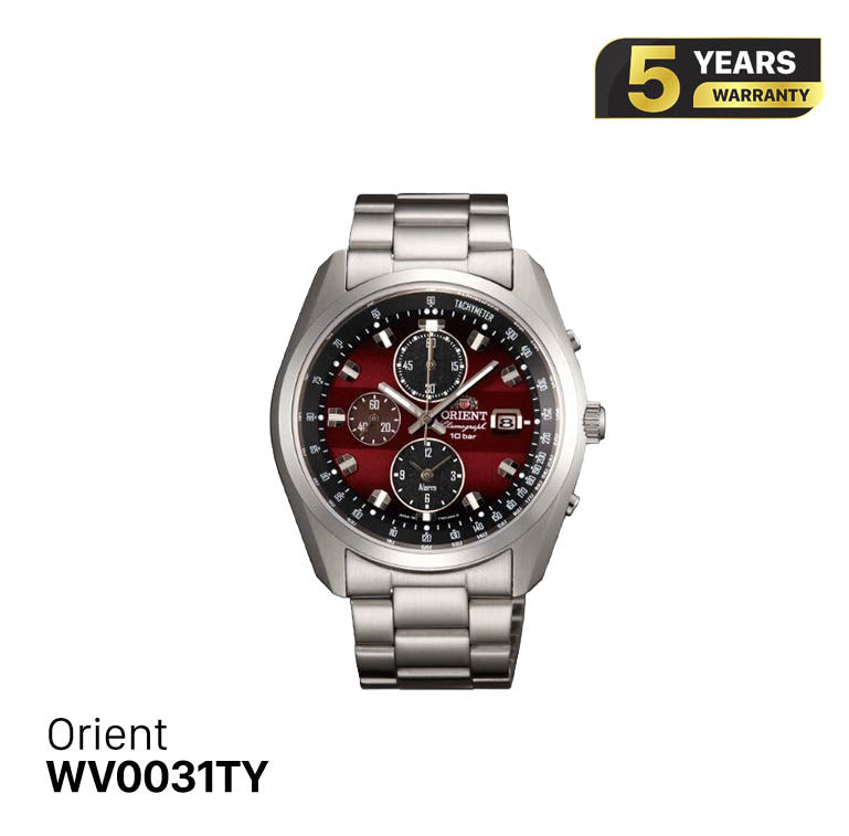 Đồng hồ năng lượng mặt trời Orient Chronograph WV0031TY - Nhận Order