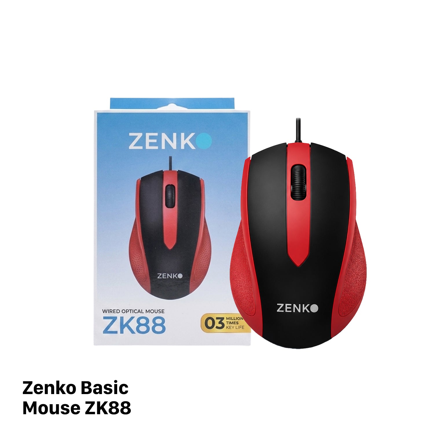 Chuột có dây Zenko Basic ZK88