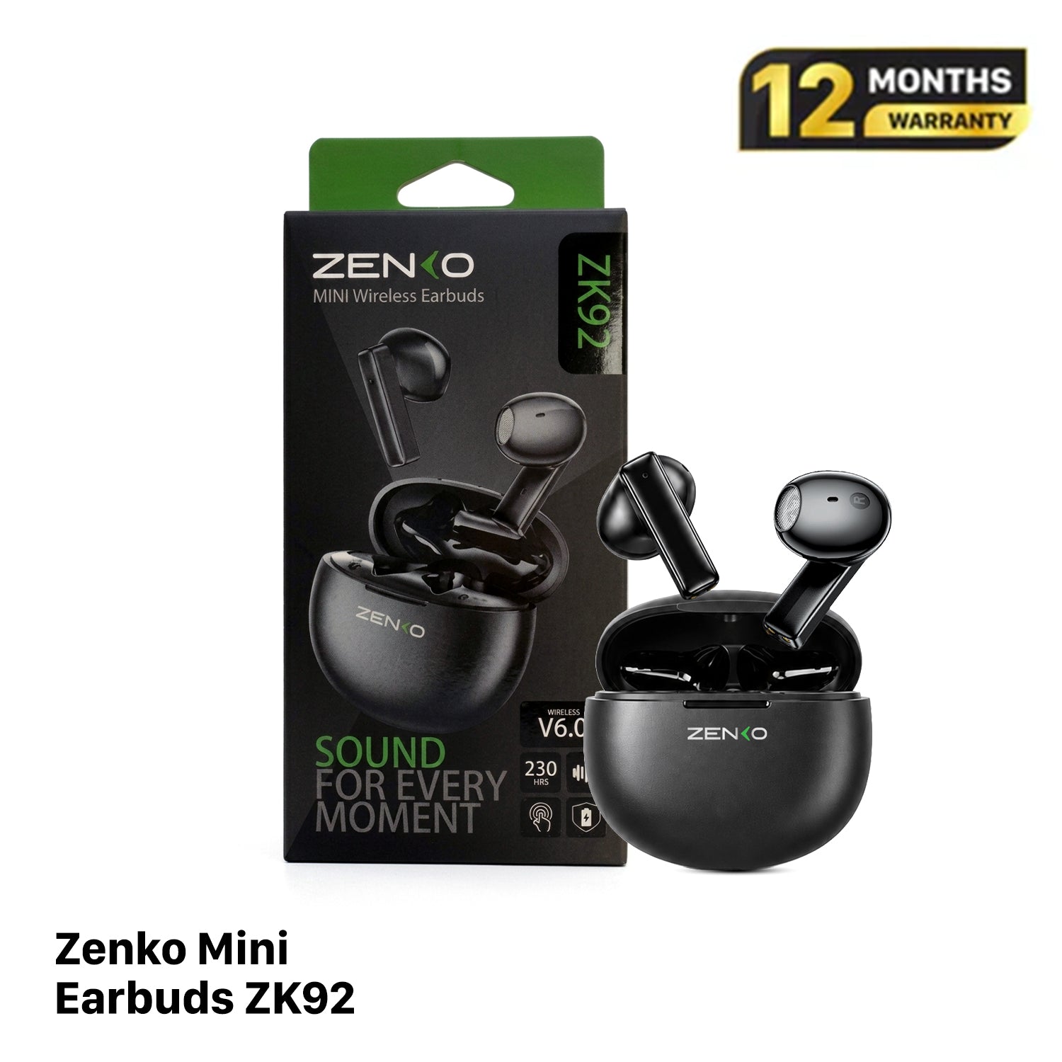 Tai nghe mini earbud Zenko Standard ZK92