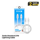 Cáp sạc nhanh Zenko Standard 27W - Type-C to Lightning