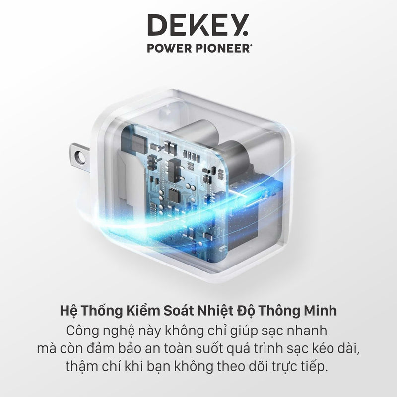 Dekey 20W cable charger 