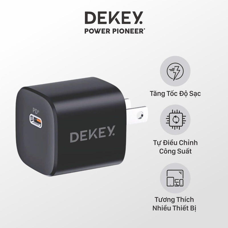 Dekey 20W cable charger 