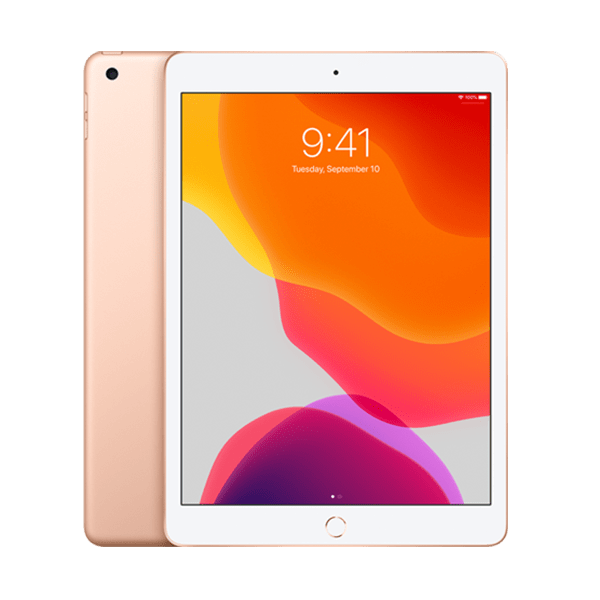 Ipad Gen 7 10.2in Gold 128GB 4G + Wifi 98% battery 84% International from Apple - HH3241 