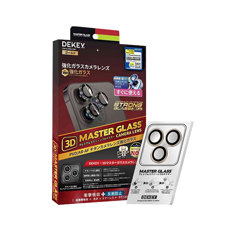 Dekey Glass protects iPhone Camera 