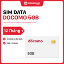 Sim data Docomo 5GB - Bán Đứt