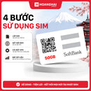 eSim data Softbank 50GB cước 2.580¥