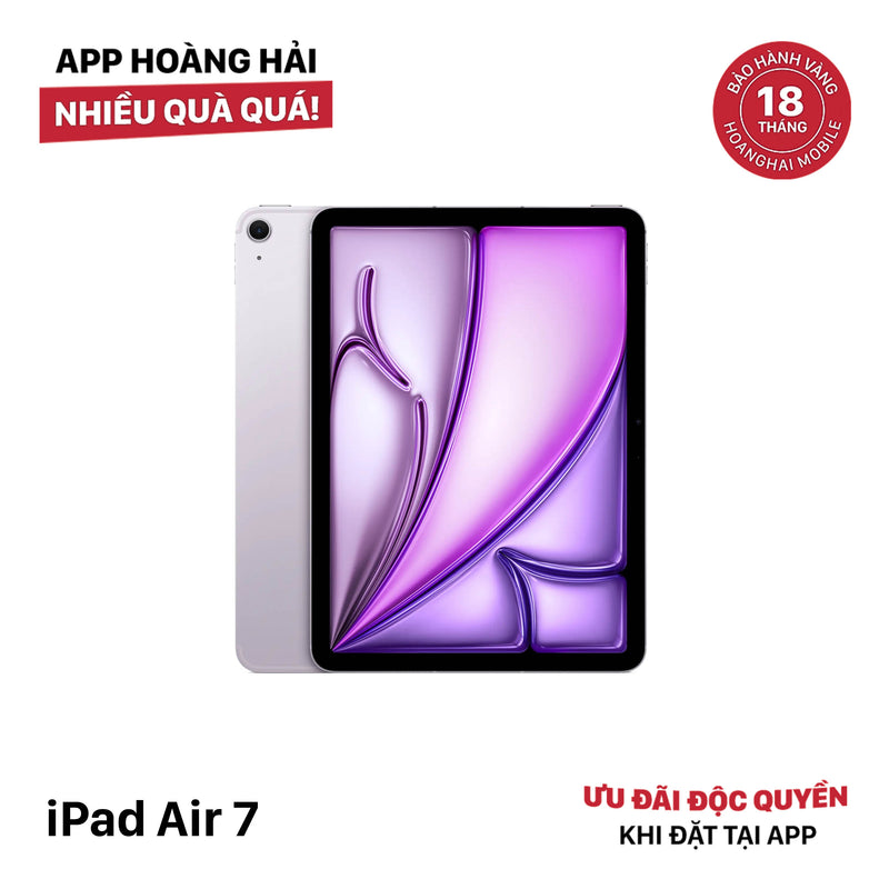 iPad Air 7 M3 2025 13in 1TB Purple 5G + Wifi International from AU 