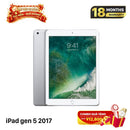 iPad Gen 5 9.7" 32GB Silver 4G + Wifi 98% pin từ 90% Từ DCM (màn xước, viền xước, mặt lưng xước sâu, chỉ DCM)