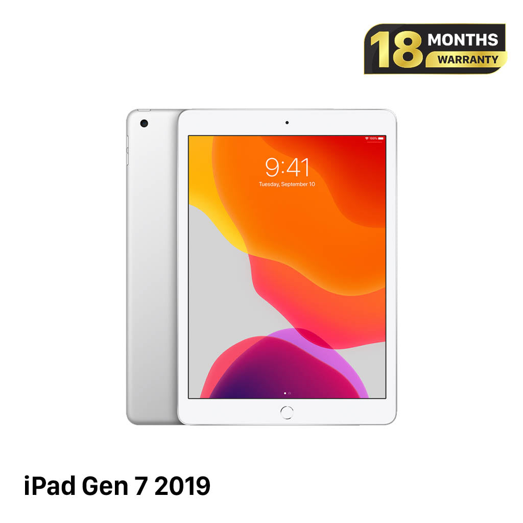 iPad Gen 7 10.2inch Bạc 32GB Wifi 98% pin từ 90% (xước viền, xước viền chân sạc)
