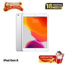 iPad Gen 8 2020 10.2in 32GB Silver 4G + Wifi 98% pin từ 85% từ AU (xước mặt lưng, xước viền, bụi màn, móp mặt lưng)