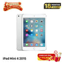 iPad Mini 4 7.9" 128GB Silver Wifi 98% pin 100% Quốc tế Apple (Đã thay pin, màn xước, sứt viền, móp viền)