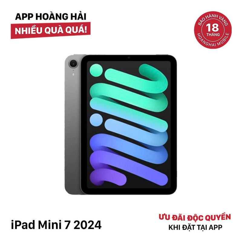 iPad Mini 7 2024 128GB Gray 5G + Wifi 98% battery 100% From SB (charged 33 times) 