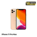 iPhone 11 Pro Max 64GB Vàng 98% pin 100% Máy đã trả hết tiền mạng dùng như Quốc tế Apple (Đã thay pin, đốm 1x) - HH6048