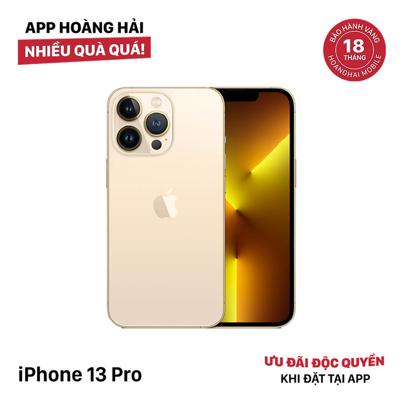 iPhone 13 Pro 128GB Gold 98% battery 100% The device has paid off all network bills and is used like Apple International (3x spots, scratched screen, DTP) - HH3498 