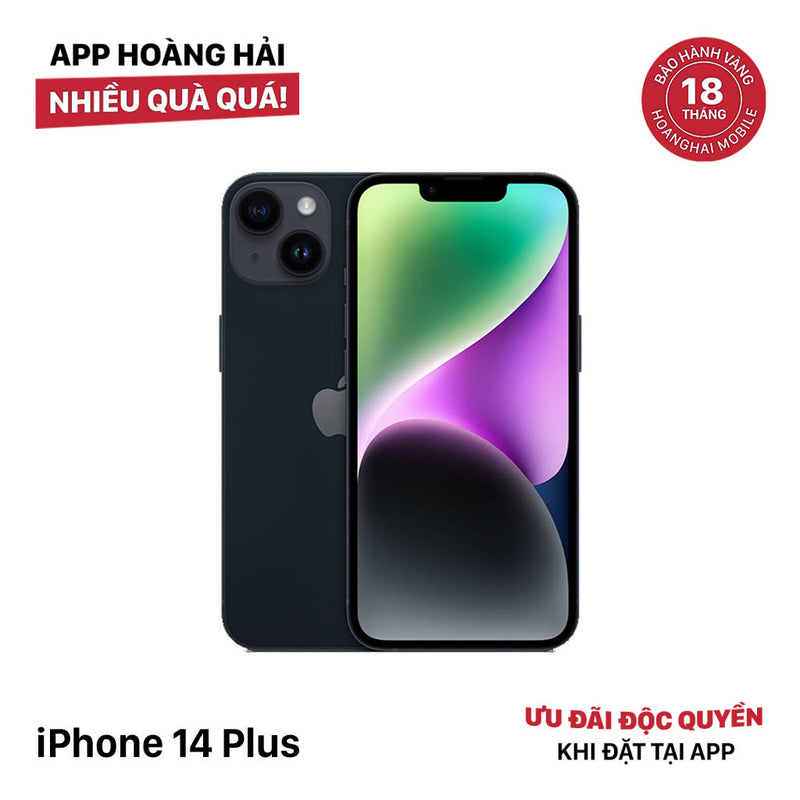 iPhone 14 Plus 256GB Black 98% battery 88% The device has paid off all network fees and is used like an Apple International (scratched edges, scratched orange edges) - HH3147 