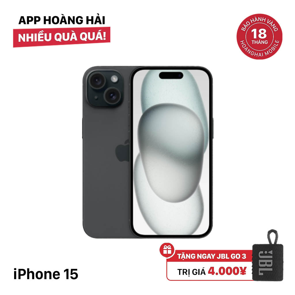 iPhone 15 128GB Black 100% International warranty from SB (No SB sim) 