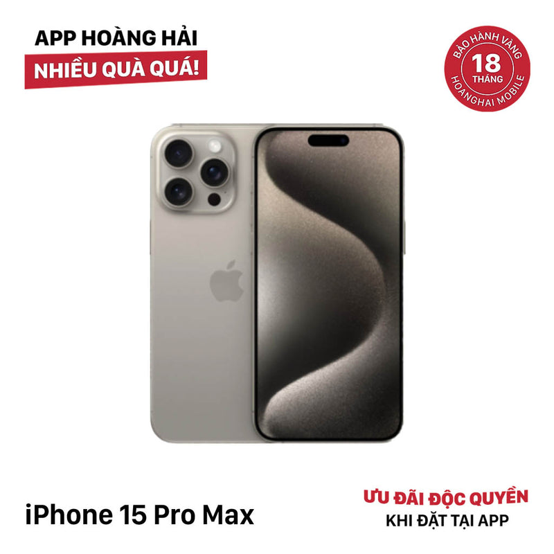 iPhone 15 Pro Max 512GB Natural 98% battery 86% International Apple - HH3638 