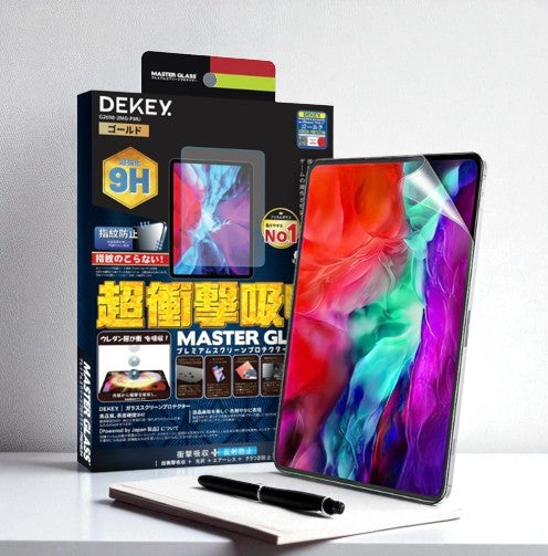 Dekey 3D iPad tempered glass 