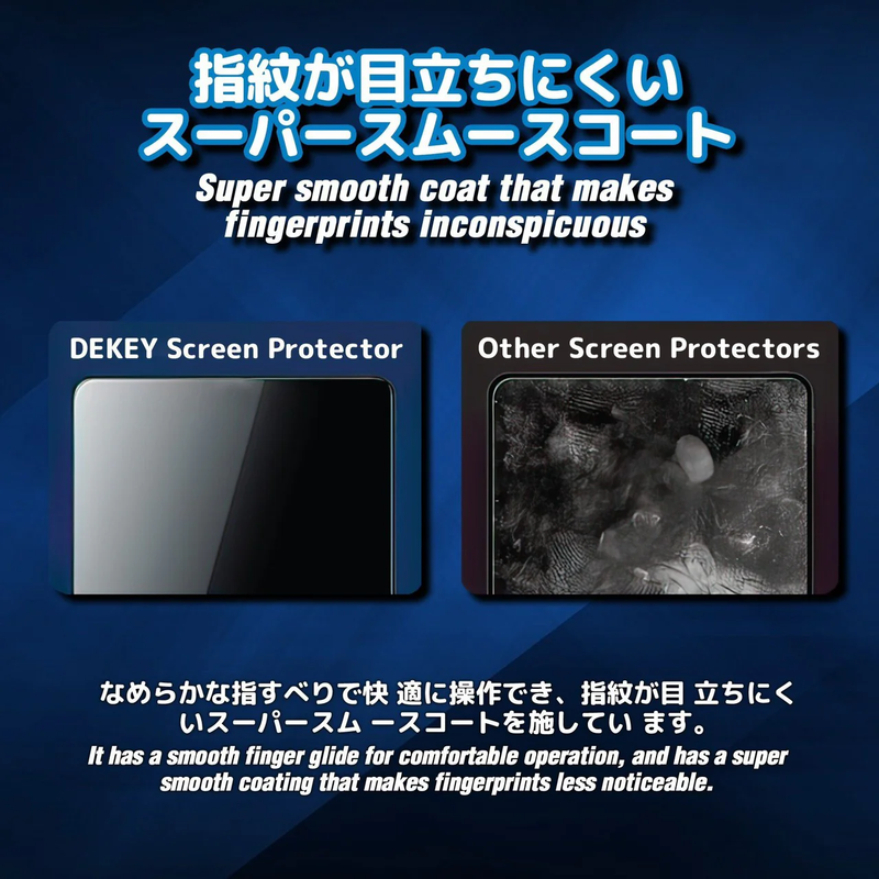 Dekey 3D iPad tempered glass 