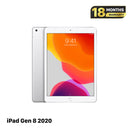 iPad Gen 8 2020 10.2in 32GB Silver 4G + Wifi 98% pin từ 90% từ AU (xước mặt lưng, bụi màn, chỉ dùng sim VN)