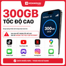 Sim data softbank 300GB Cước 4980¥