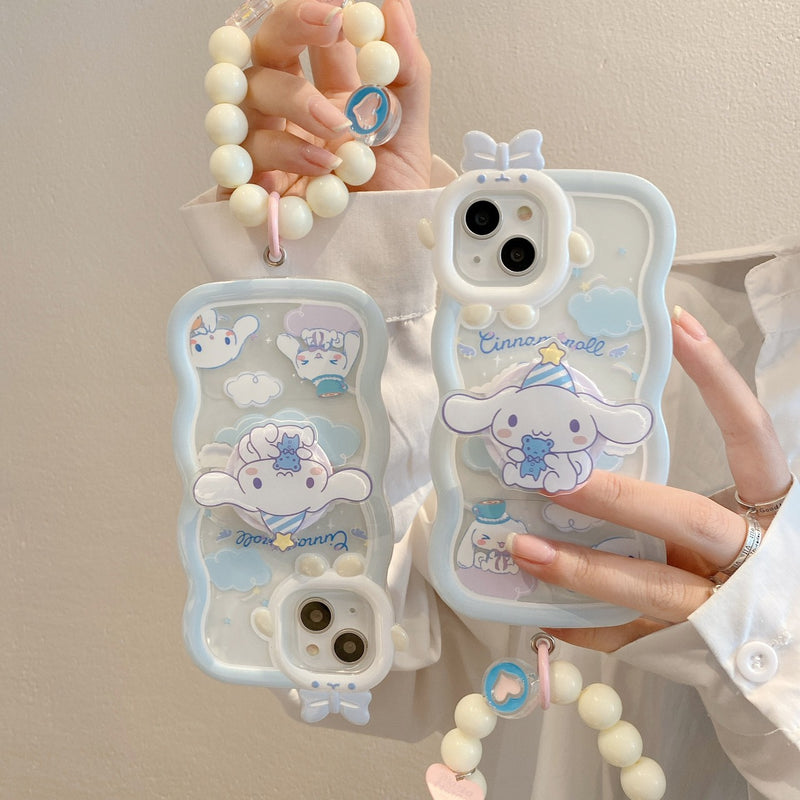 HHPK50 Cinamoroll wave-shaped phone case 