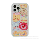 HHPK24 Cute animal shaped case with stand 