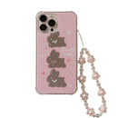 HHPK39 Pink Rabbit Mirror Case 