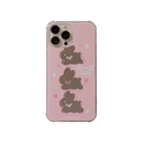 HHPK39 Pink Rabbit Mirror Case 