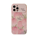 HHPK29 Pink Tulip Patterned Case 