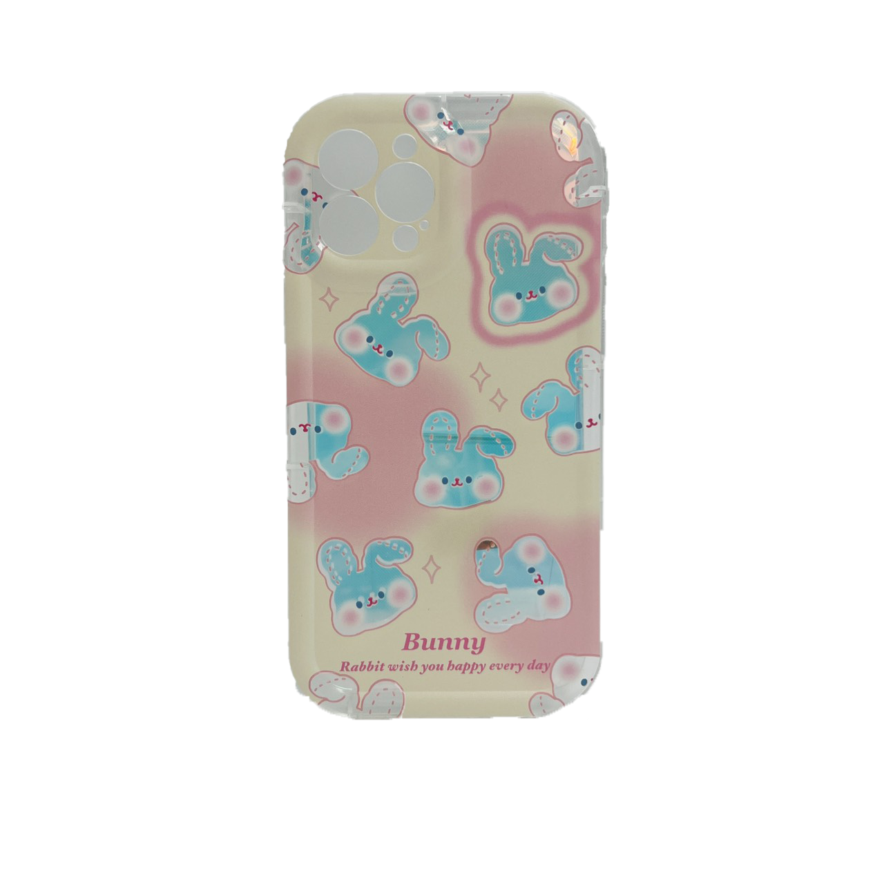 HHPK15 Mirror-coated Rabbit patterned case 