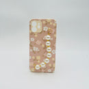 HHPK21 Pink floral case, belt 