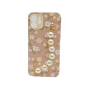 HHPK21 Pink floral case, belt 