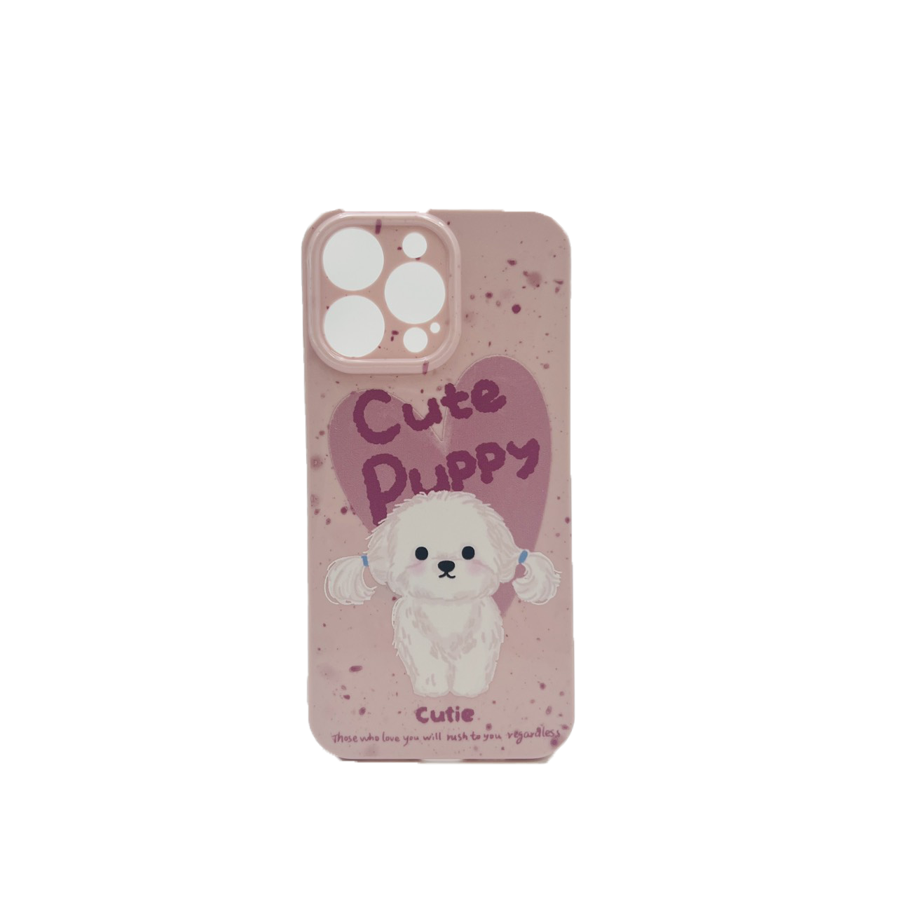 HHPK11 Pink Cute Puppy Case 