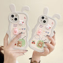 HHPK17 3D rabbit ear case 