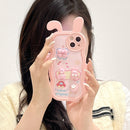 HHPK19 3D rabbit ear case 