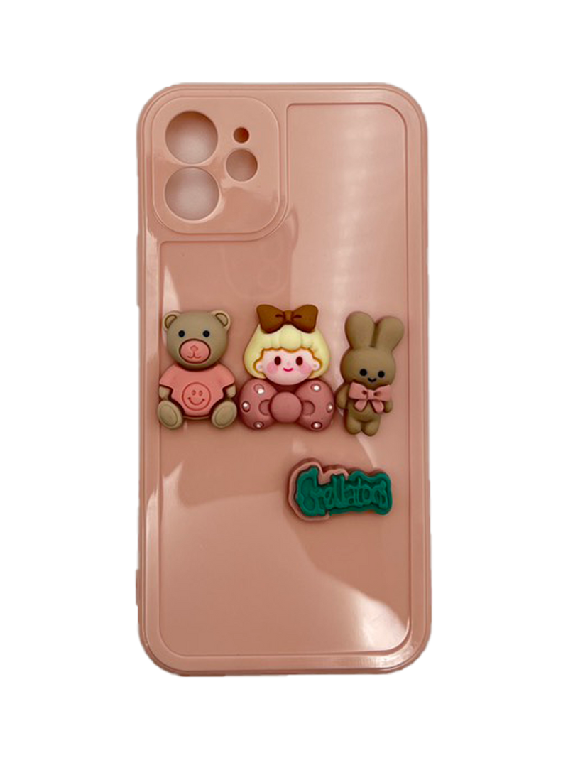 HHPK28 3D Pink Cover 