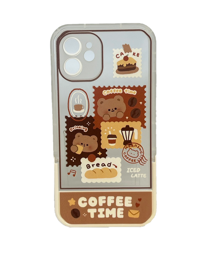 HHPK37 Coffee time case with standing shelf 