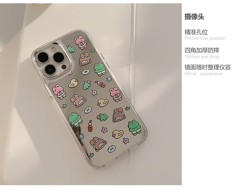 HHPK10 Cartoon Mirror Cover 
