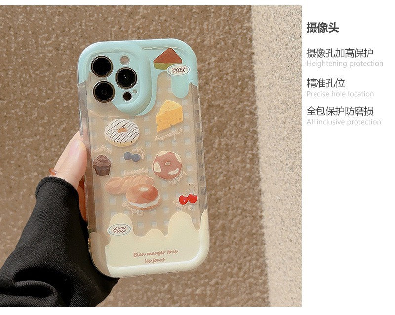 HHPK49 Donut patterned case 