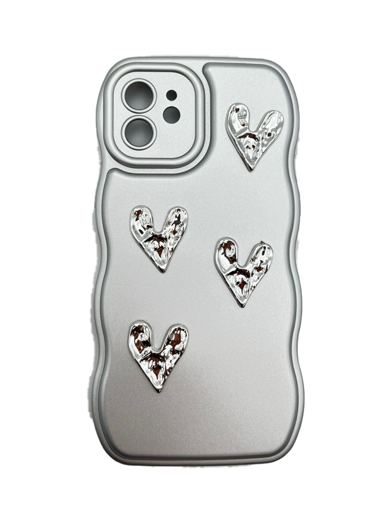 HHPK12 Heart Electroplated Case 