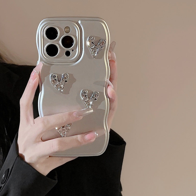 HHPK12 Heart Electroplated Case 