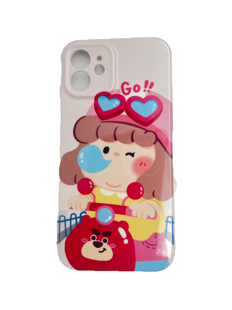 HHPK23 Cute Biker Case 