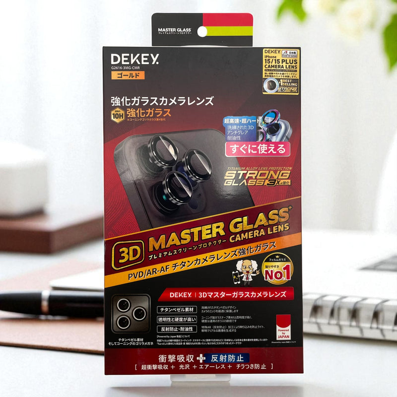 Dekey Glass protects iPhone Camera 