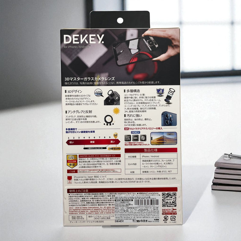 Dekey Glass protects iPhone Camera 