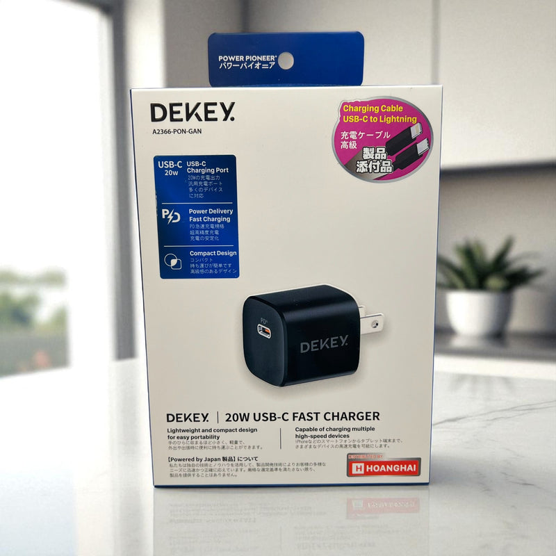 Dekey 20W cable charger 