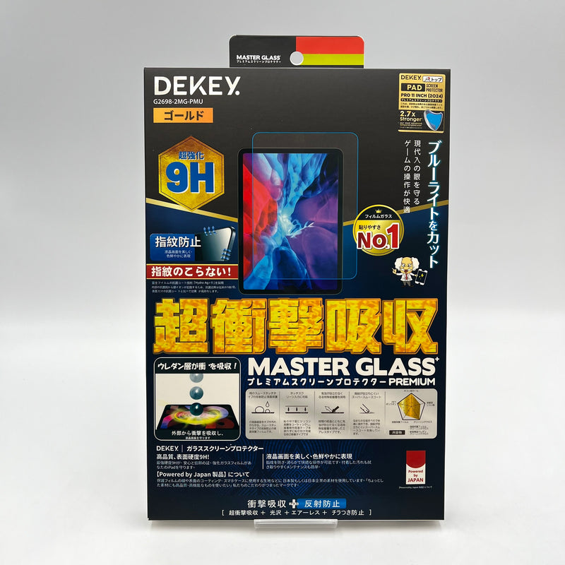 Dekey 3D iPad tempered glass 