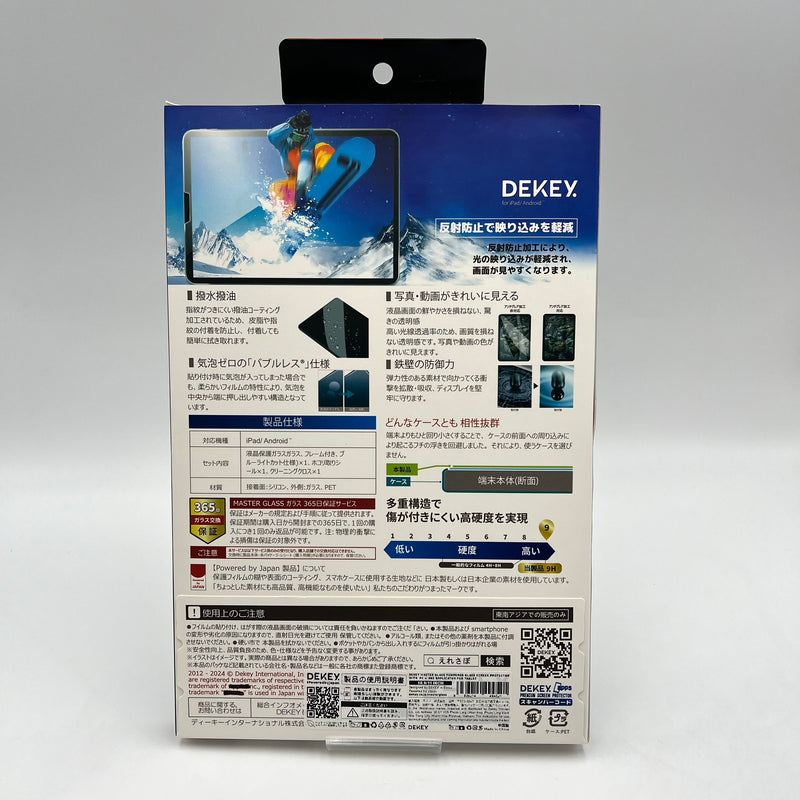 Dekey 3D iPad tempered glass 