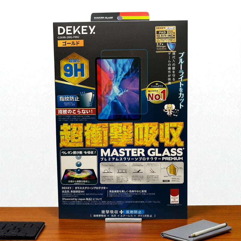 Dekey 3D iPad tempered glass 